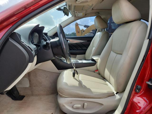 JN1BV7AP4EM679613 - 2014 INFINITI Q50 BASE RED photo 7
