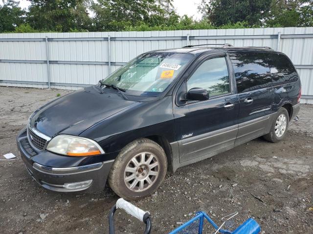 2FMDA58431BB03007 - 2001 FORD WINDSTAR LIMITED BLUE photo 1