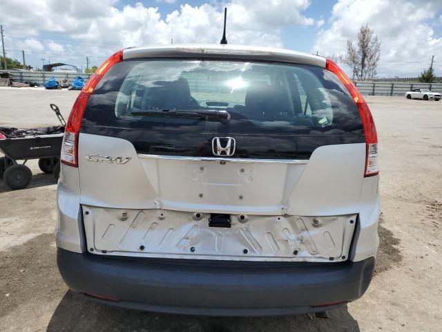 2HKRM3H34EH559105 - 2014 HONDA CR-V LX SILVER photo 6