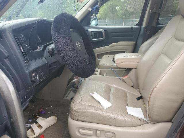 5FPYK1F57BB010350 - 2011 HONDA RIDGELINE RTL MAROON photo 13