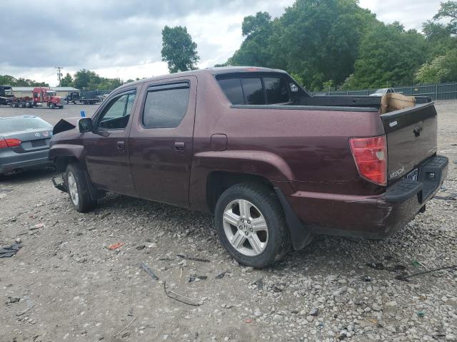 5FPYK1F57BB010350 - 2011 HONDA RIDGELINE RTL MAROON photo 4