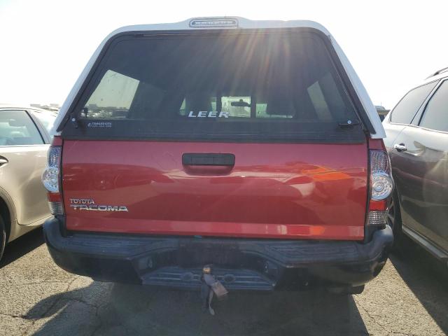 5TFPX4EN3DX014834 - 2013 TOYOTA TACOMA RED photo 6