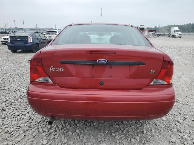 1FAFP34303W262166 - 2003 FORD FOCUS SE COMFORT RED photo 6