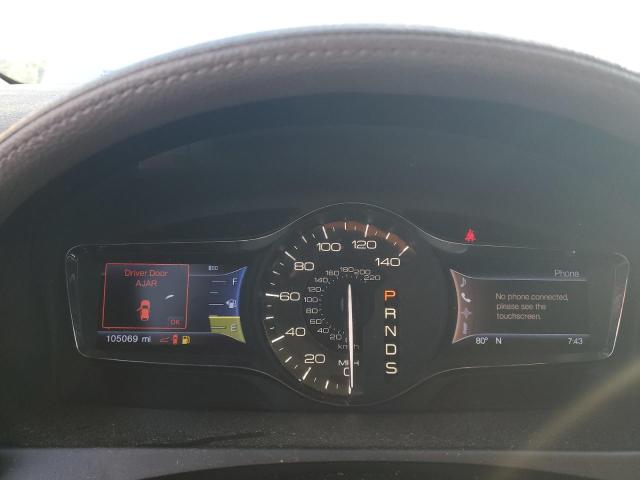 2LMDJ6JK5DBL13440 - 2013 LINCOLN MKX SILVER photo 9