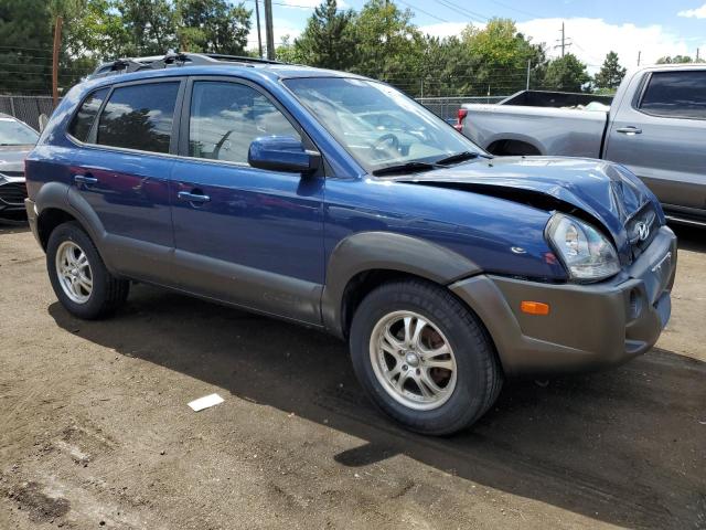 KM8JN72D25U154851 - 2005 HYUNDAI TUCSON GLS BLUE photo 4