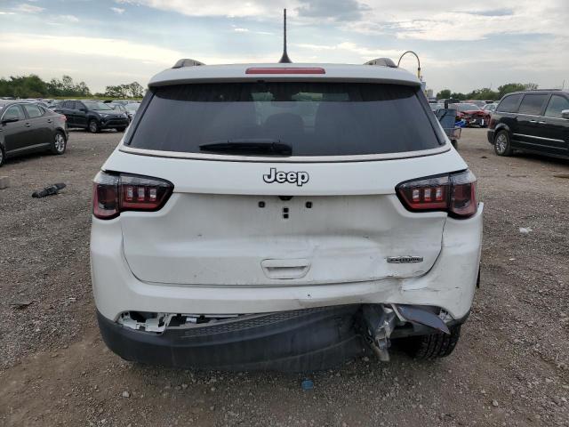 3C4NJCBB1NT204996 - 2022 JEEP COMPASS LATITUDE WHITE photo 6