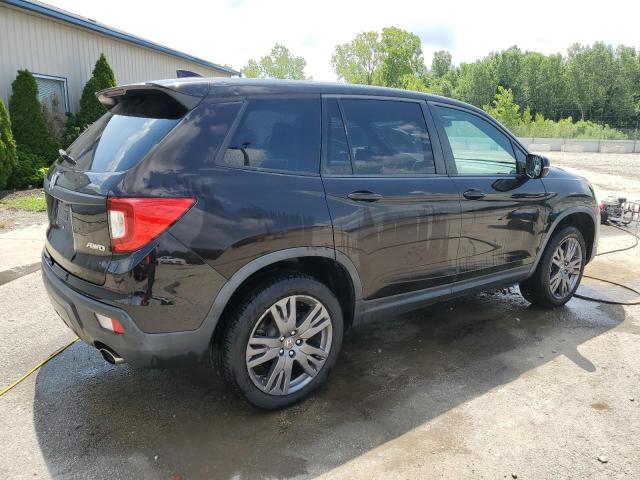 5FNYF8H52KB025003 - 2019 HONDA PASSPORT EXL أسود صورة 3