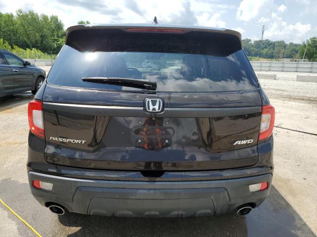5FNYF8H52KB025003 - 2019 HONDA PASSPORT EXL أسود صورة 6