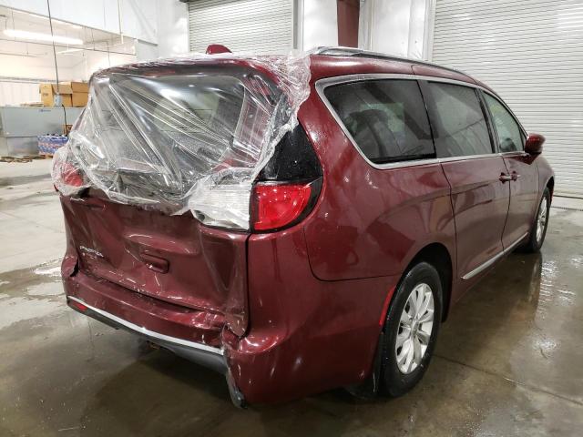 2C4RC1BG1KR654528 - 2019 CHRYSLER PACIFICA TOURING L RED photo 4