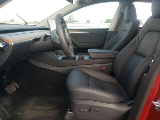 7SAYGAEE1SF302297 - 2025 TESLA MODEL Y წითელი ფოტო 7