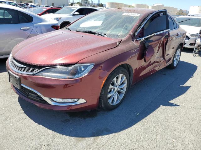 1C3CCCCB4FN735244 - 2015 CHRYSLER 200 C BURGUNDY photo 1