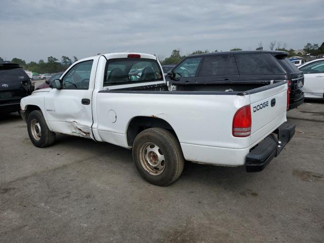 1B7GL16X62S694782 - 2002 DODGE DAKOTA BASE WHITE photo 2