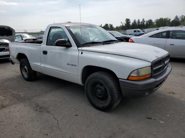 1B7GL16X62S694782 - 2002 DODGE DAKOTA BASE WHITE photo 4