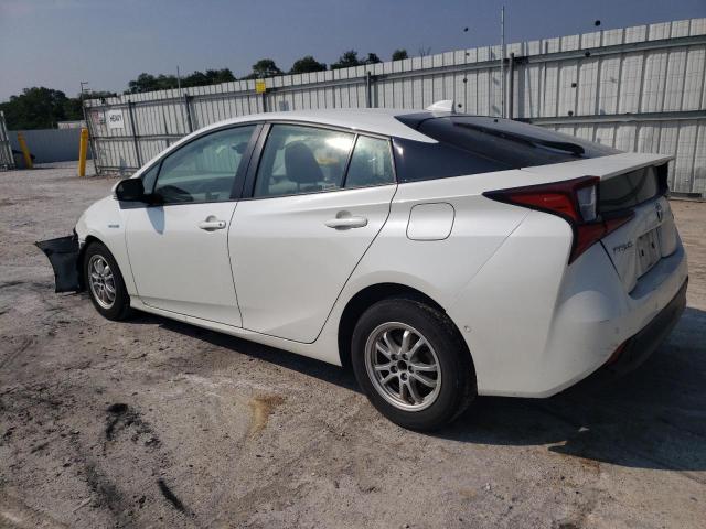 JTDKARFU4L3106541 - 2020 TOYOTA PRIUS L WHITE photo 2