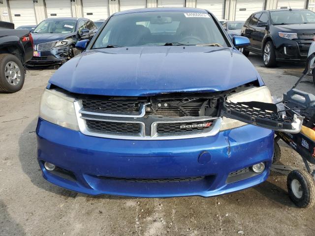 1C3CDZCBXDN503213 - 2013 DODGE AVENGER SXT BLUE photo 5