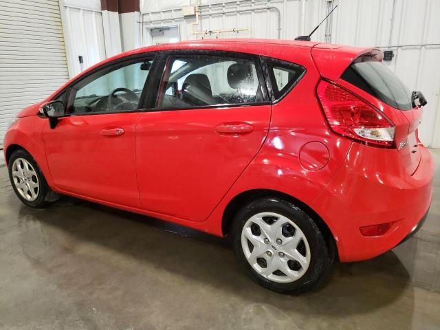 3FADP4EJ3DM117036 - 2013 FORD FIESTA SE RED photo 2