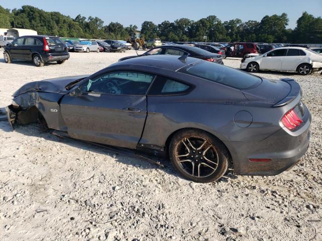 1FA6P8CF5M5149300 - 2021 FORD MUSTANG GT GRAY photo 2