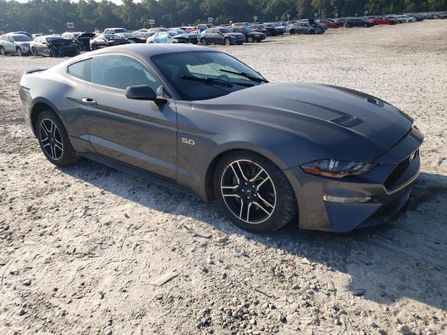 1FA6P8CF5M5149300 - 2021 FORD MUSTANG GT GRAY photo 4