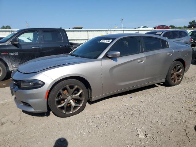 2C3CDXHG4FH917723 - 2015 DODGE CHARGER SXT GRAY photo 1