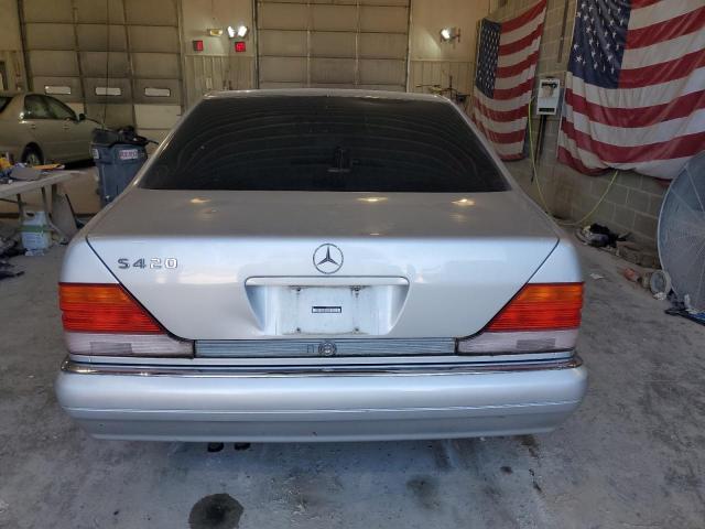 WDBGA43E6TA321371 - 1996 MERCEDES-BENZ S 420 SILVER photo 6