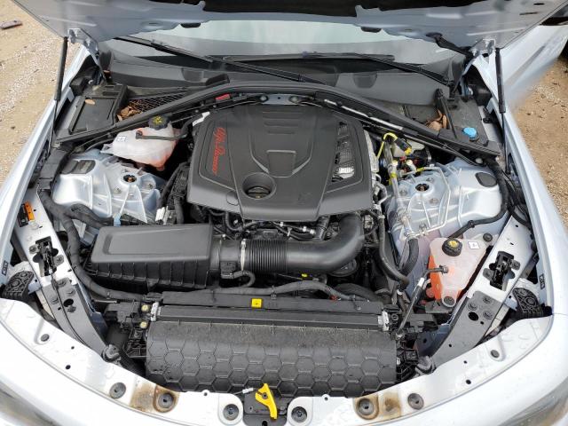 ZARFANBN5R7683207 - 2024 ALFA ROMEO GIULIA TI ვერცხლისფერი ფოტო 11