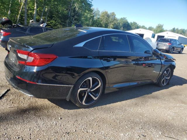 1HGCV1F30JA809601 - 2018 HONDA ACCORD SPORT შავი ფოტო 3