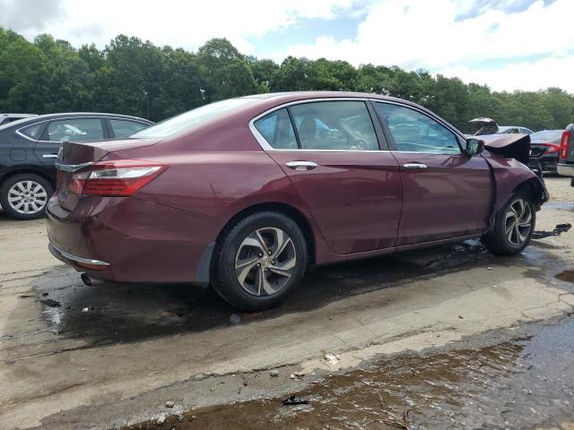 1HGCR2F31GA050721 - 2016 HONDA ACCORD LX BURGUNDY photo 3