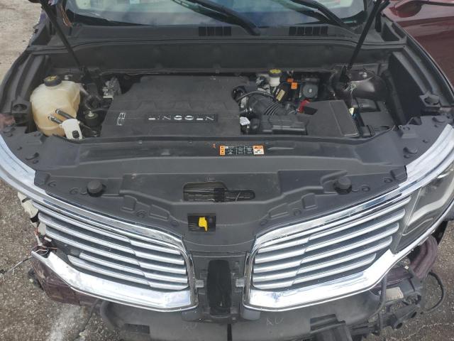 2LMPJ8LR9HBL46658 - 2017 LINCOLN MKX RESERVE Բորդո լուսանկար 12