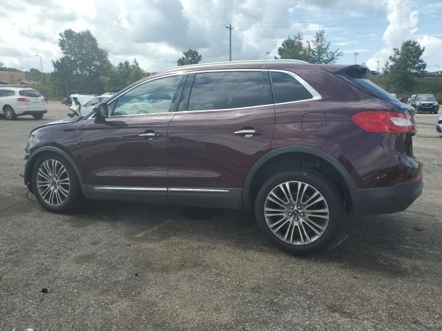 2LMPJ8LR9HBL46658 - 2017 LINCOLN MKX RESERVE Բորդո լուսանկար 2