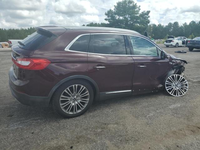 2LMPJ8LR9HBL46658 - 2017 LINCOLN MKX RESERVE Բորդո լուսանկար 3