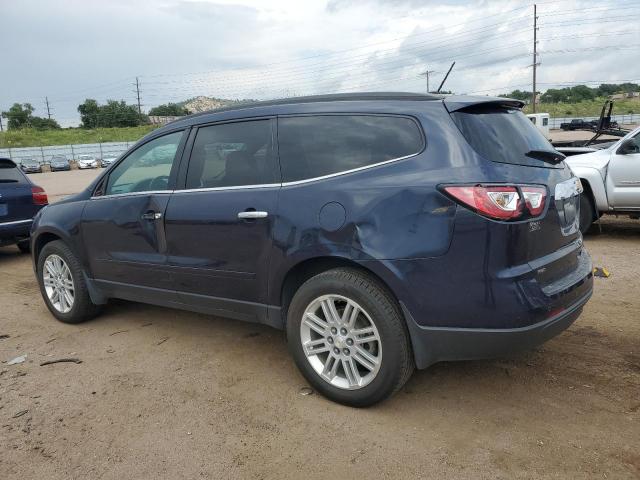 1GNKVGKDXFJ166782 - 2015 CHEVROLET TRAVERSE LT BLUE photo 2