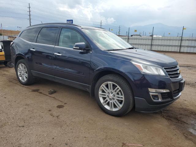 1GNKVGKDXFJ166782 - 2015 CHEVROLET TRAVERSE LT BLUE photo 4