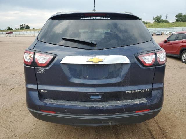 1GNKVGKDXFJ166782 - 2015 CHEVROLET TRAVERSE LT BLUE photo 6