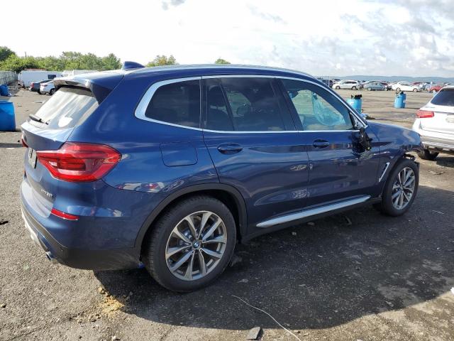 5UXTR9C53KLD97219 - 2019 BMW X3 XDRIVE30I BLUE photo 3