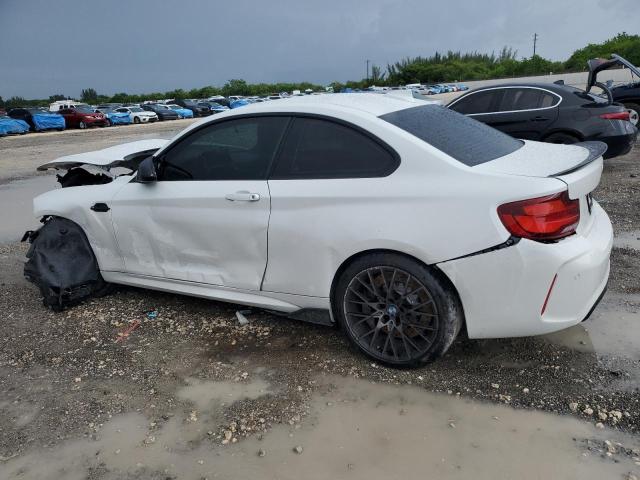 WBS2U7C05L7E57041 - 2020 BMW M2 COMPETITION თეთრი ფოტო 2