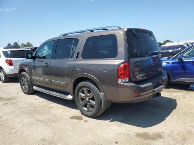 5N1AA0NE0DN614721 - 2013 NISSAN ARMADA PLATINUM BROWN photo 2