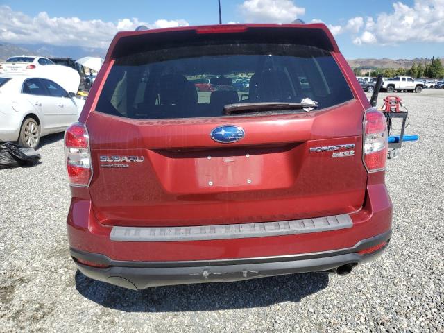 JF2SJAHC4EH555831 - 2014 SUBARU FORESTER 2.5I LIMITED RED photo 6