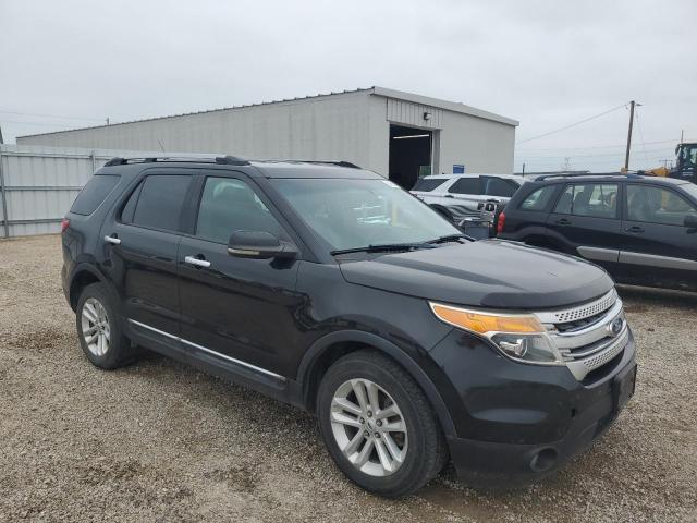 1FMHK8D8XCGA68910 - 2012 FORD EXPLORER XLT BLACK photo 4