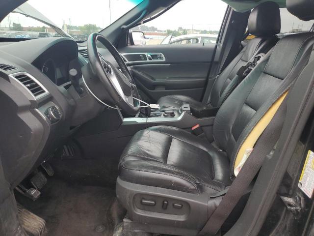 1FMHK8D8XCGA68910 - 2012 FORD EXPLORER XLT BLACK photo 7