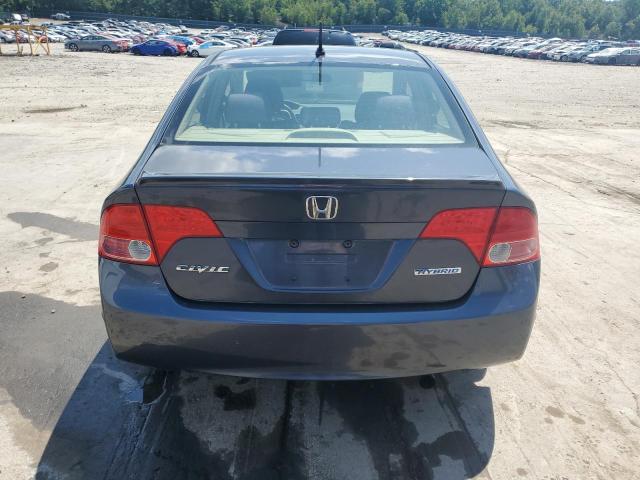 JHMFA36218S024856 - 2008 HONDA CIVIC HYBRID GRAY photo 6