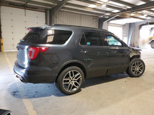 1FM5K8GT1HGB29183 - 2017 FORD EXPLORER SPORT CHARCOAL photo 3
