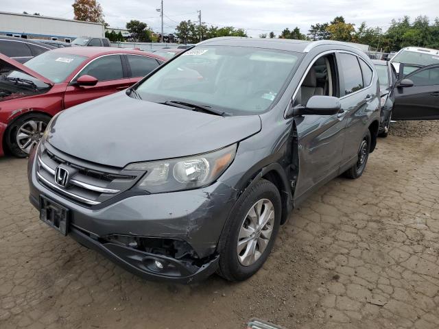 2HKRM4H75CH632553 - 2012 HONDA CR-V EXL GRAY photo 1