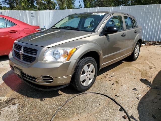 1B3HB28B18D536833 - 2008 DODGE CALIBER BROWN photo 1