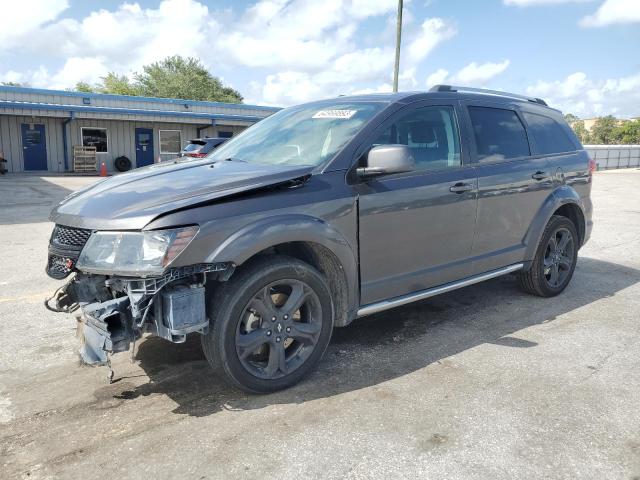 3C4PDCGG1KT820519 - 2019 DODGE JOURNEY CROSSROAD GRAY photo 1