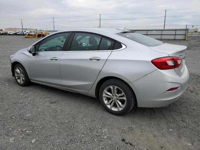 1G1BE5SM5K7117633 - 2019 CHEVROLET CRUZE LT ვერცხლისფერი ფოტო 2