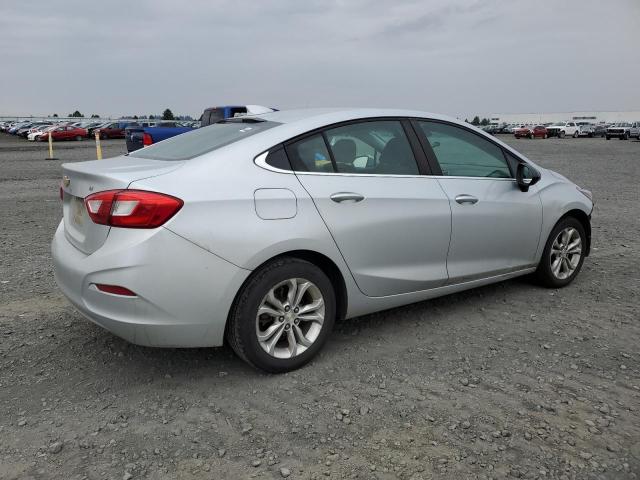 1G1BE5SM5K7117633 - 2019 CHEVROLET CRUZE LT ვერცხლისფერი ფოტო 3