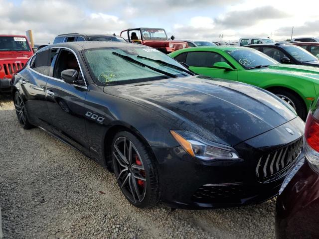 ZAM56YPL0K1322360 - 2019 MASERATI QUATTROPOR S BLACK photo 1