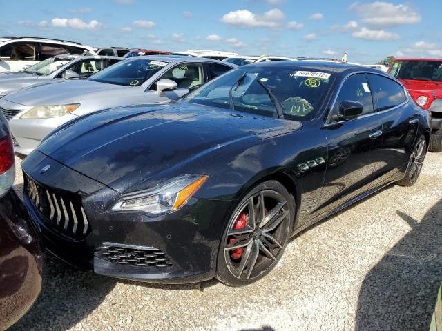 ZAM56YPL0K1322360 - 2019 MASERATI QUATTROPOR S BLACK photo 2