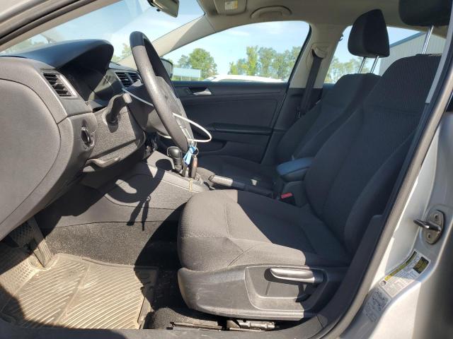 3VW2K7AJ2EM333384 - 2014 VOLKSWAGEN JETTA BASE SILVER photo 7