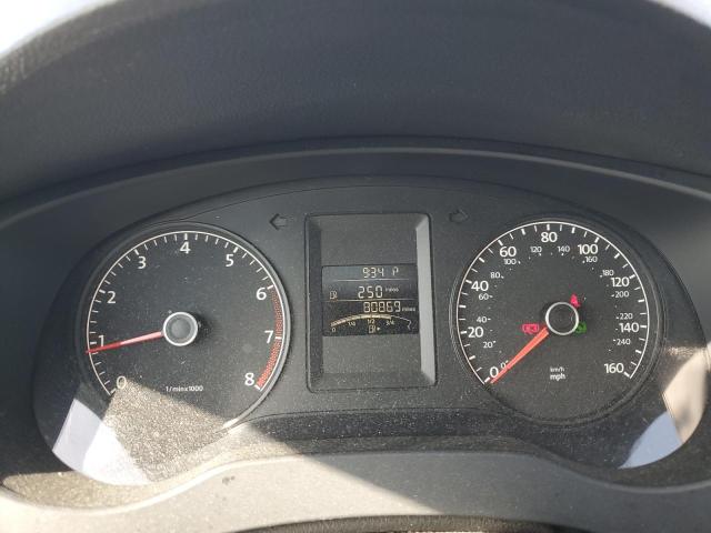 3VW2K7AJ2EM333384 - 2014 VOLKSWAGEN JETTA BASE SILVER photo 9